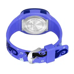 EWWE Unisex Kids Printed Dial & Straps Digital Multi Function Watch 2207 Square-Lavender image 4