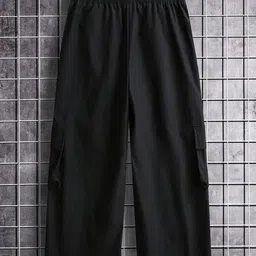 TABADTOD Men Striped Relaxed Fit Mid-Rise Trousers image 4