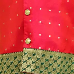 BownBee Boys Regular Pure Cotton Kurta with Pyjamas image 3