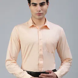 Classic Polo Men Solid Slim Fit Casual Shirt-picture-25