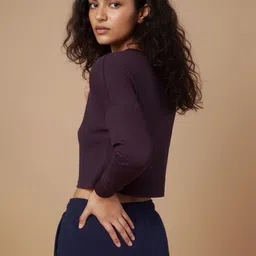 Moda Rapido Women Drop-Shoulder Sleeves T-shirt image 5