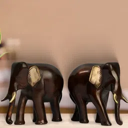 Exotic India Brown Figurine Showpiece image 2