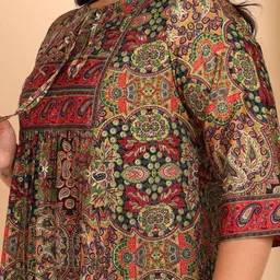 Akiko Ethnic Motifs Printed Kurti image 5