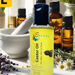 Elecsera Cold Pressed Castor Oil For Skin & Hair - 100 ml-picture-28