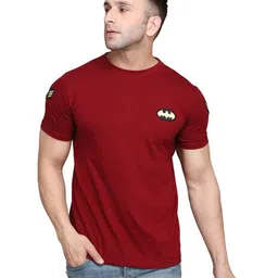 Blisstone Men Solid Round Neck Cotton Slim Fit T-shirt-picture-52
