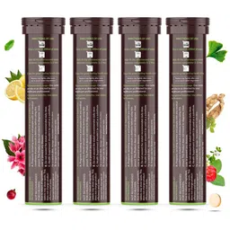 Vegan Greens Set Of 4 Daily Women Multivitamins- 25 Tablets Each- Orange image 2