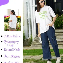 My Swag Women Typography Printed T-shirt image 4