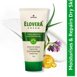 ELOVERA Moisturising Cream with Aloe Vera & Vitamin E for Dry & Sensitive Skin - 75 g-picture-27