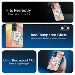 QRIOH Quirky Printed Oppo F29 5G Back Case Mobile Accessories image 4
