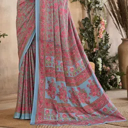 Reboot Fashions FloralSaree image 4
