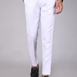 MANCREW Men Smart Easy Wash Trousers image 1