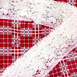 Stylista Red 6 Pieces Geometric Waterproof Table Cover image 3