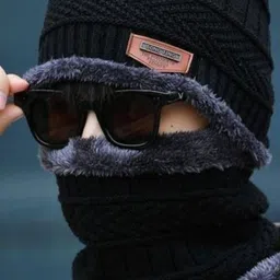 Murliwala Unisex Woollen Beanie image 2