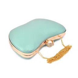 FOR THE BEAUTIFUL YOU Embellished Box Clutch image 2