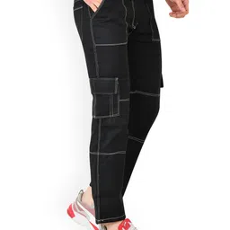 LINARIA Men Classic Slim Fit Mid-Rise Cotton Jeans-image-58