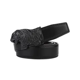 Kastner Men Black Leather Reversible Belt image 4