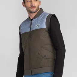 GIORDANO Colourblocked Lightweight Padded Jacket image 3