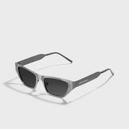 SAM & MARSHALL Sunglasses Polarized 400% UV Protection Cat Eye I Metal Built Unisex Silver-picture-23