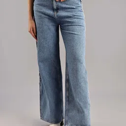 Tommy Hilfiger Women Wide Leg High-Rise Stretchable Jeans-picture-28