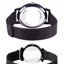 Miss Perfect Unisex Set Of 2 Printed Dial & Straps Analogue Multi Function Watches jk2389 image 2