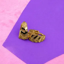 SHREE KRISHNA SHOPPING Gold-Plated Brass Earrings-picture-8