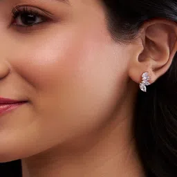 KYMEE 18K Rose Gold-Plated Sterling Silver Studs Earrings image 2