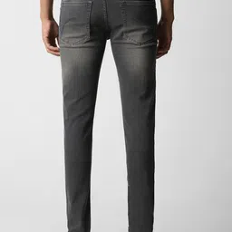 VAN HEUSEN DENIM LABS Men Skinny Fit Heavy Fade Stretchable Jeans image 3