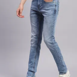 Monte Carlo Men Skinny Fit Cotton Heavy Fade Jeans image 4