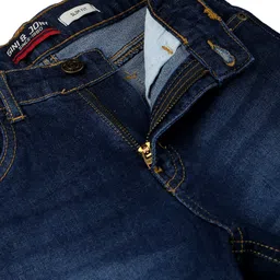 Gini and Jony Boys Clean Look Mid Rise Light Fade Cotton Jeans image 3