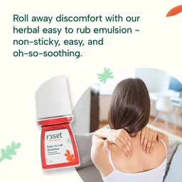 r3set Emulsion - Pain Relief Roll-On For Body Pain I 100% Natural I Liquid image 3