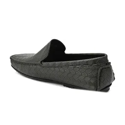 Mast & Harbour Men Textured Loafers image 4