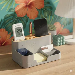 nowexp 7 Compartments plastic pen stand, holder-picture-35