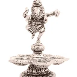 INTERNATIONAL GIFT Silver-Toned Religious Idol Showpiece-image-5