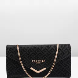 Carlton London Textured Envelope Clutch image 1