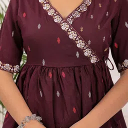 SGRF Floral Print Empire Top image 5