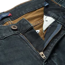 Louis Philippe Jeans Men Slim Tapered Fit Light Fade Stretchable Jeans image 5