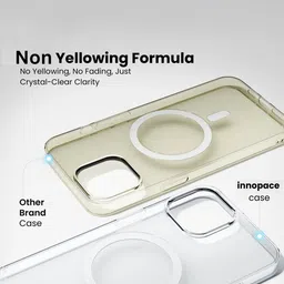 INNOPACE Solid Printed iPhone 13 Pro Back Case Mobile Accessories image 3