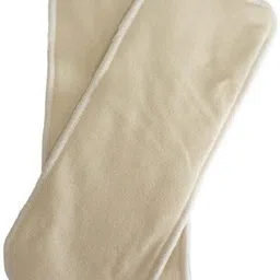 salma's tinytots Reusable Organic Hemp Cotton Inserts for Reusable Pocket Cloth Diapers 4 Layered image 1