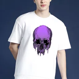 Streetsutra Men Graphic Printed Round Neck Cotton Oversized T-shirt-picture-29