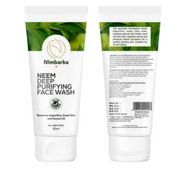 Nimbarka Neem Deep Purifying Face Wash - 50 ml image 2