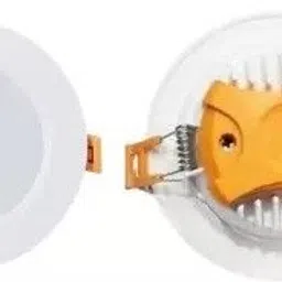 dhija 9 Watt White color Ceiling Light / Conceal Light / Downlight PVC Body Pack of 2 Recessed Ceiling Lamp image 2