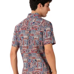 OMSHARDA Men Comfort Printed Casual Shirt image 4