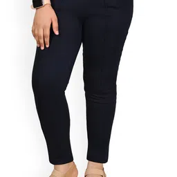 BAESD Girls Relaxed Slim Fit High-Rise Trousers-image-0