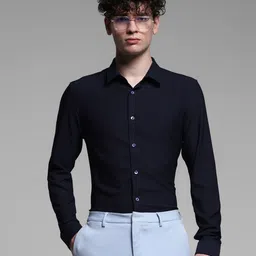 Jack & Jones Men Slim Fit Opaque Casual Shirt-picture-19