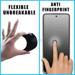 SCREENIX Screen Guard for REALME P3 LITE 5G, (Flexible Unbreakable 9H ) Full Screen Coverage (Except Edges) image 3