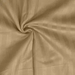 Sleeping Owls Brown Striped 210 TC Single Bedsheet with 1 Pillow Covers-picture-16