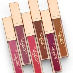 Cameleon Mirror Shiny Sheer Sparkle Lip Gloss- Smoke Pink - 5ml image 4