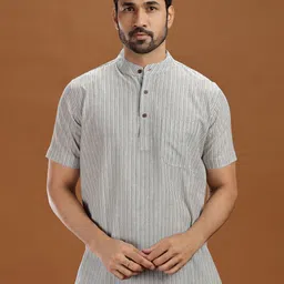 VIDYARTHI Men Thread Work Kurta-picture-25