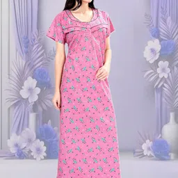 ANKONA Printed Maxi Nightdress image 2