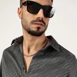 Thomas Scott Men Premium Slim Fit Opaque Casual Shirt-picture-19